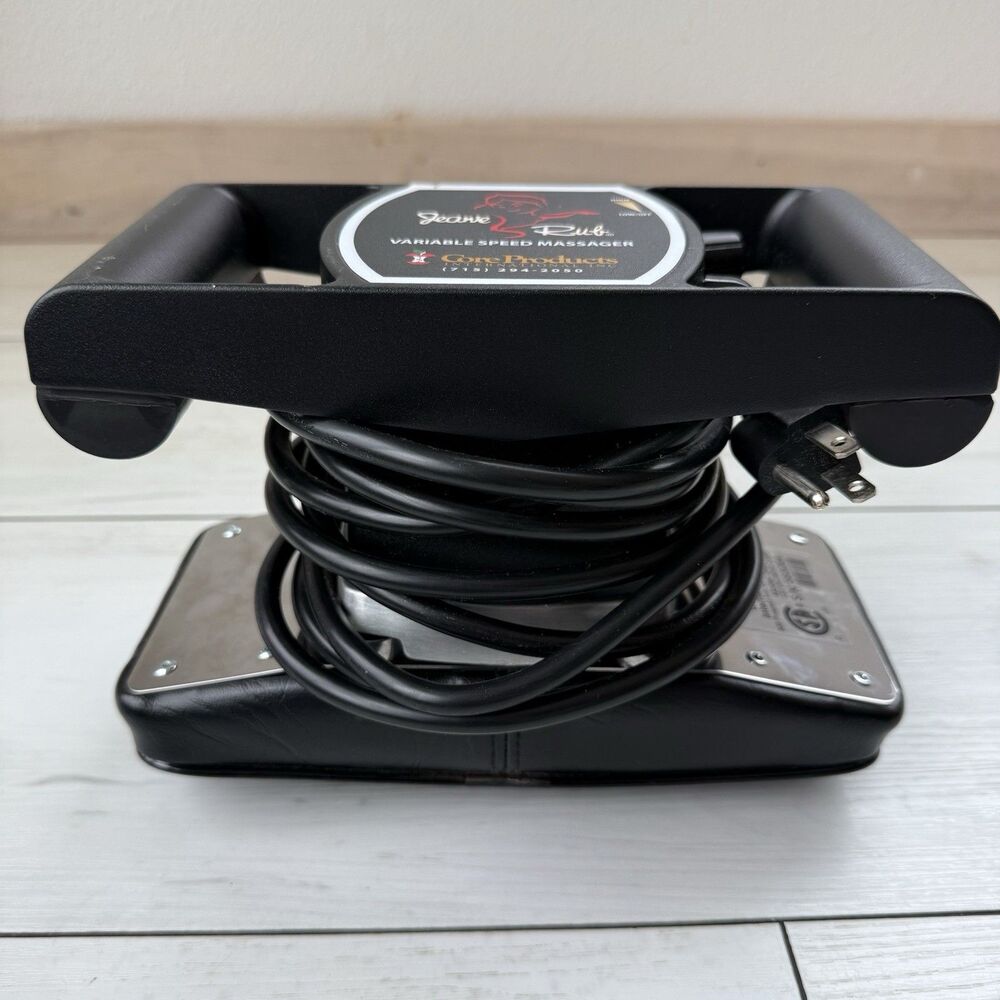 Jeanie Rub 3401 Variable Speed Massager Body Back Massage Core Products USA